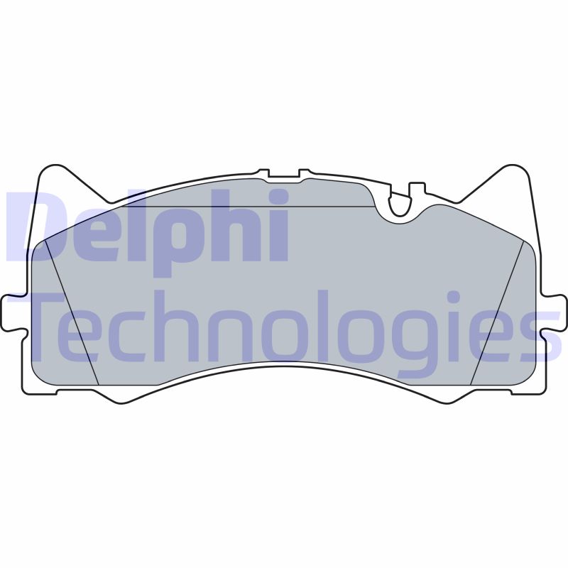 Remblokset Delphi Diesel LP3527
