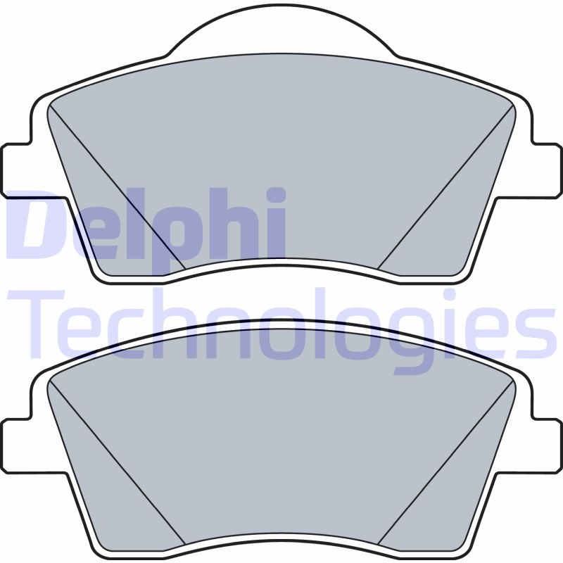 Remblokset Delphi Diesel LP3528