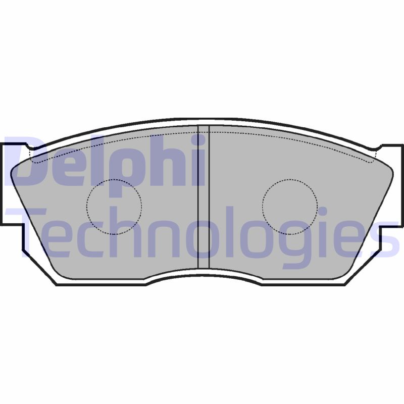 Remblokset Delphi Diesel LP355