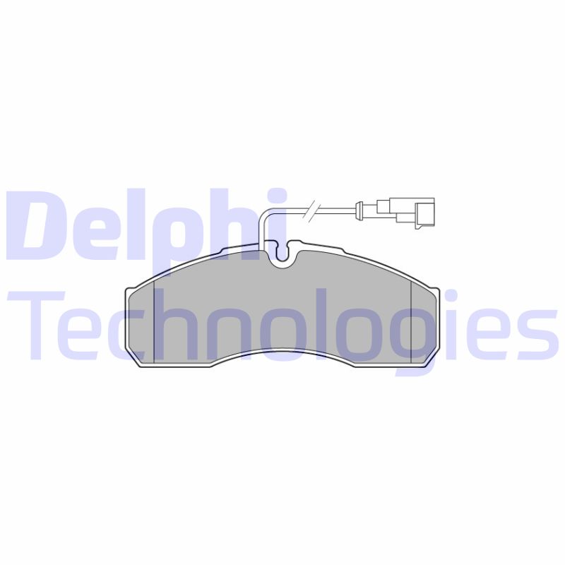 Remblokset Delphi Diesel LP3574