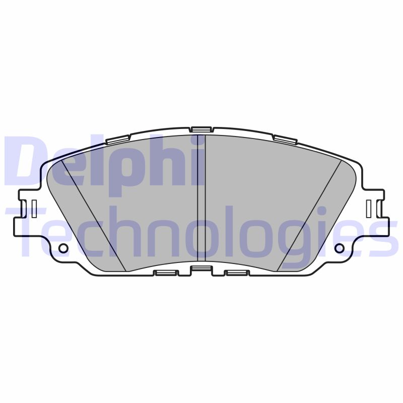 Remblokset Delphi Diesel LP3596