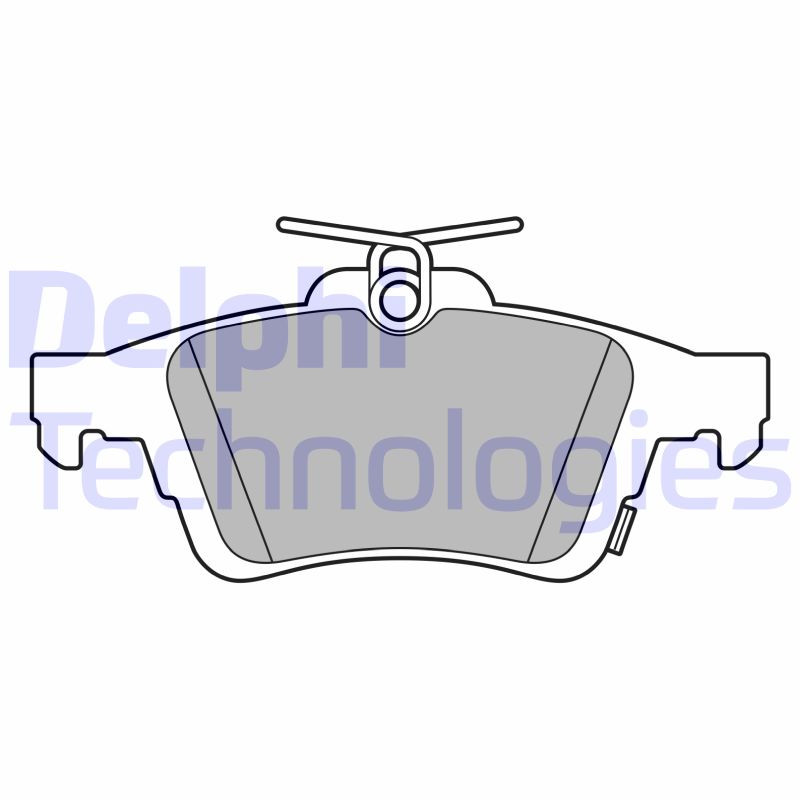 Remblokset Delphi Diesel LP3600