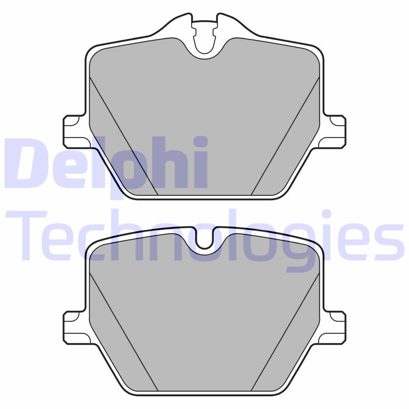 Remblokset Delphi Diesel LP3604