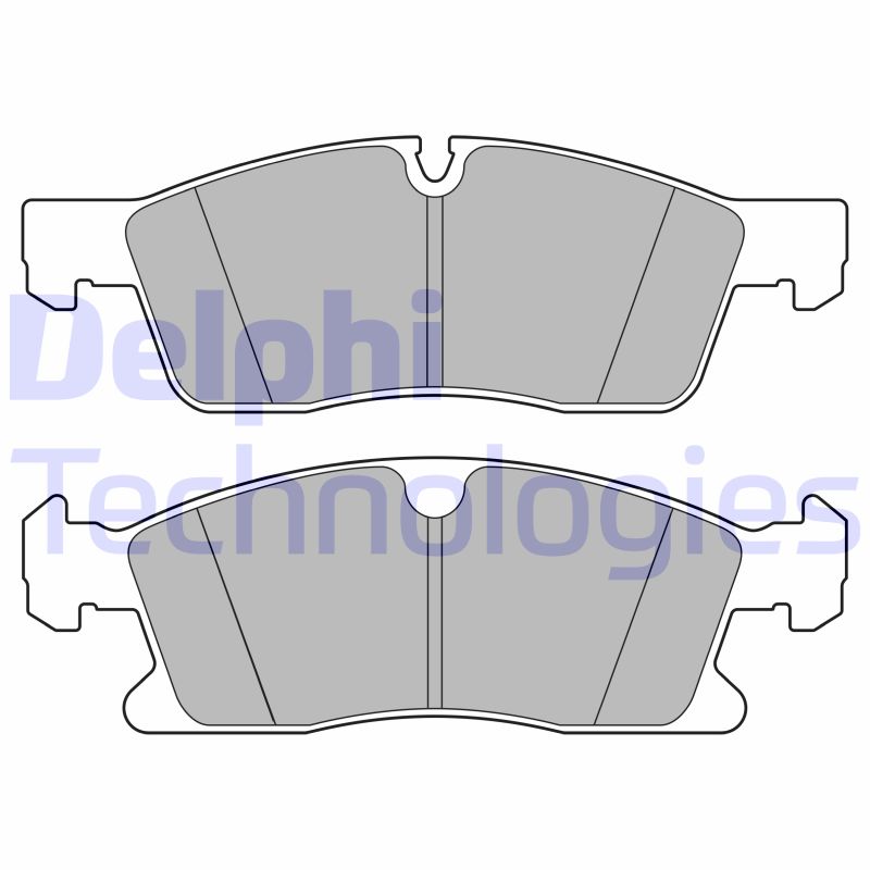 Remblokset Delphi Diesel LP3628