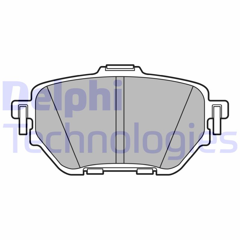 Remblokset Delphi Diesel LP3636