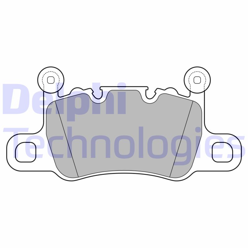 Remblokset Delphi Diesel LP3655