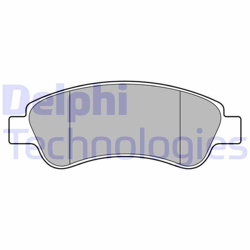 Remblokset Delphi Diesel LP3660