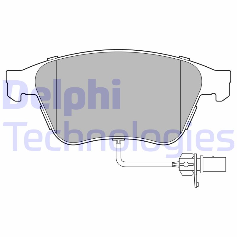 Remblokset Delphi Diesel LP3667