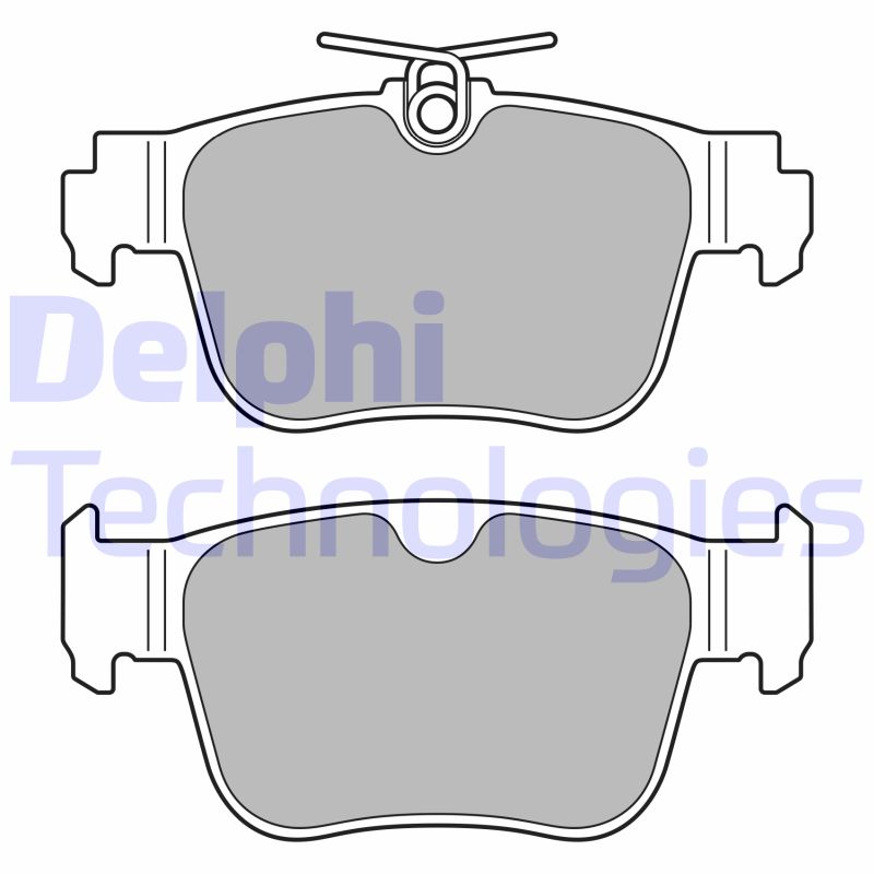 Remblokset Delphi Diesel LP3669