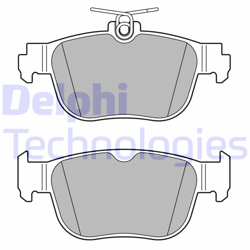 Remblokset Delphi Diesel LP3674