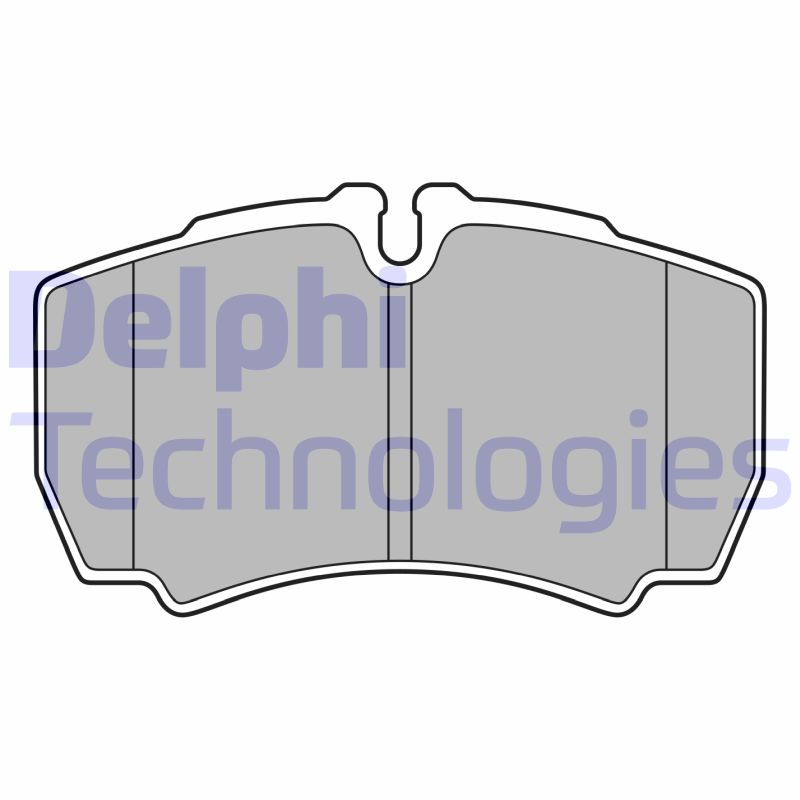 Remblokset Delphi Diesel LP3686