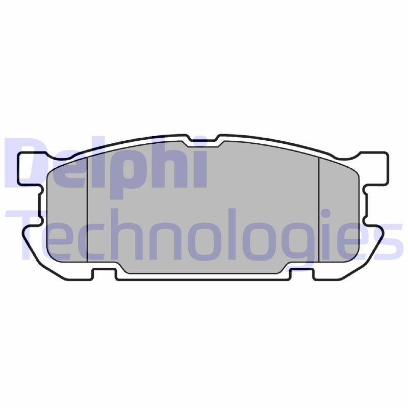 Remblokset Delphi Diesel LP3690