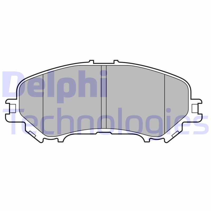 Remblokset Delphi Diesel LP3693