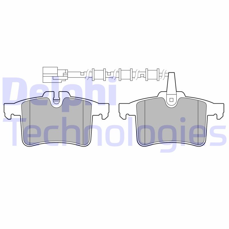 Remblokset Delphi Diesel LP3727