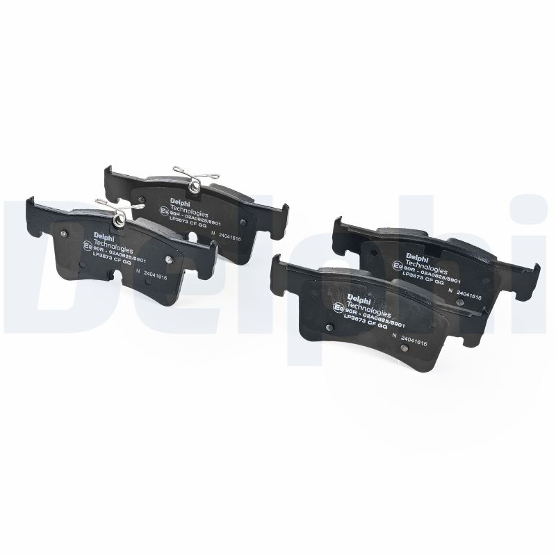 Remblokkenset, schijfrem Delphi Diesel LP3873