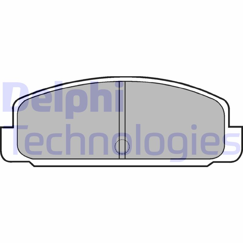 Remblokset Delphi Diesel LP401