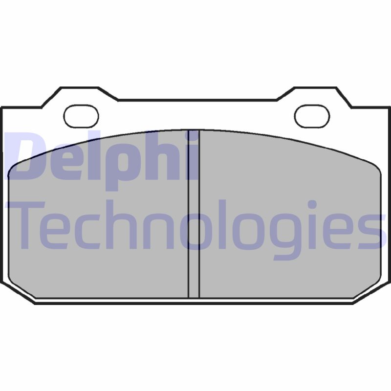 Remblokset Delphi Diesel LP418