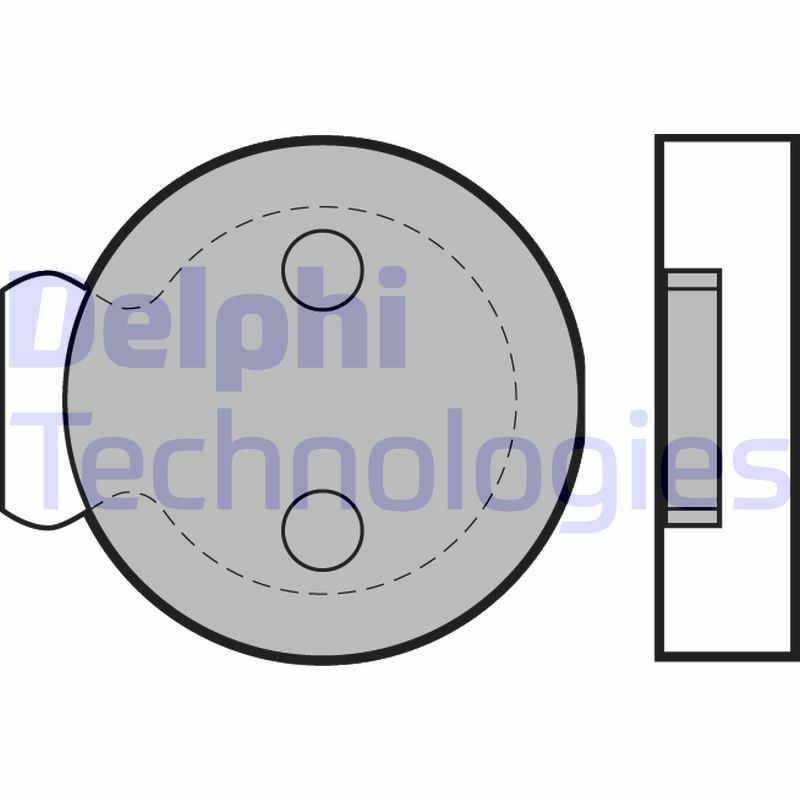 Remblokset Delphi Diesel LP422