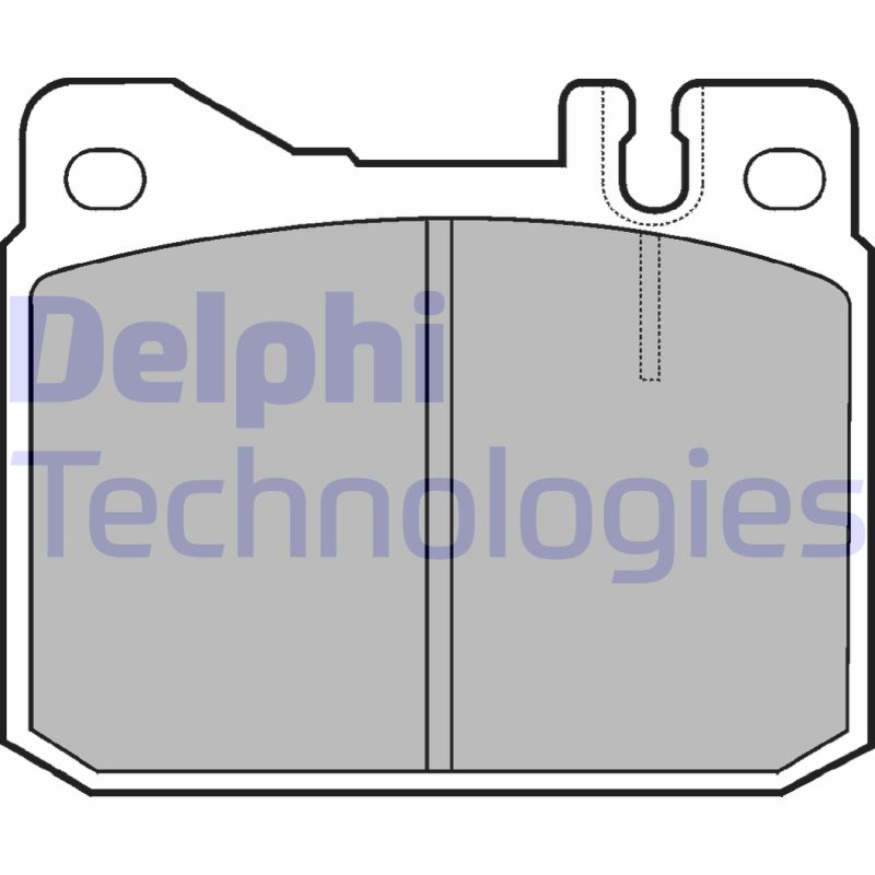 Remblokset Delphi Diesel LP427