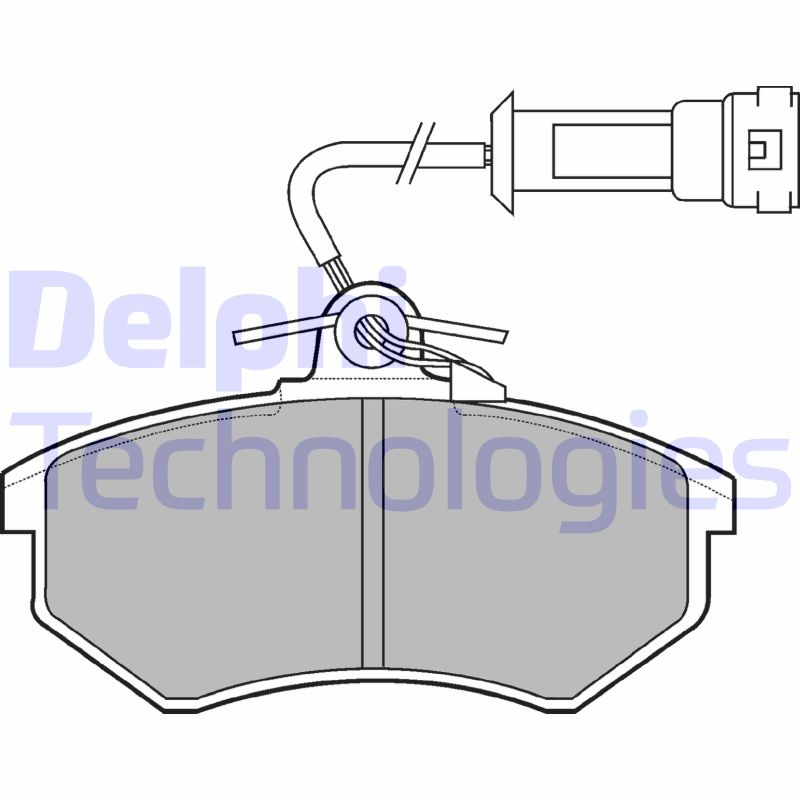 Remblokset Delphi Diesel LP431
