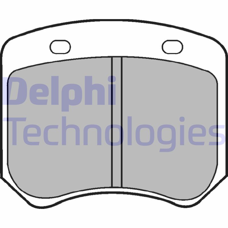 Remblokset Delphi Diesel LP44