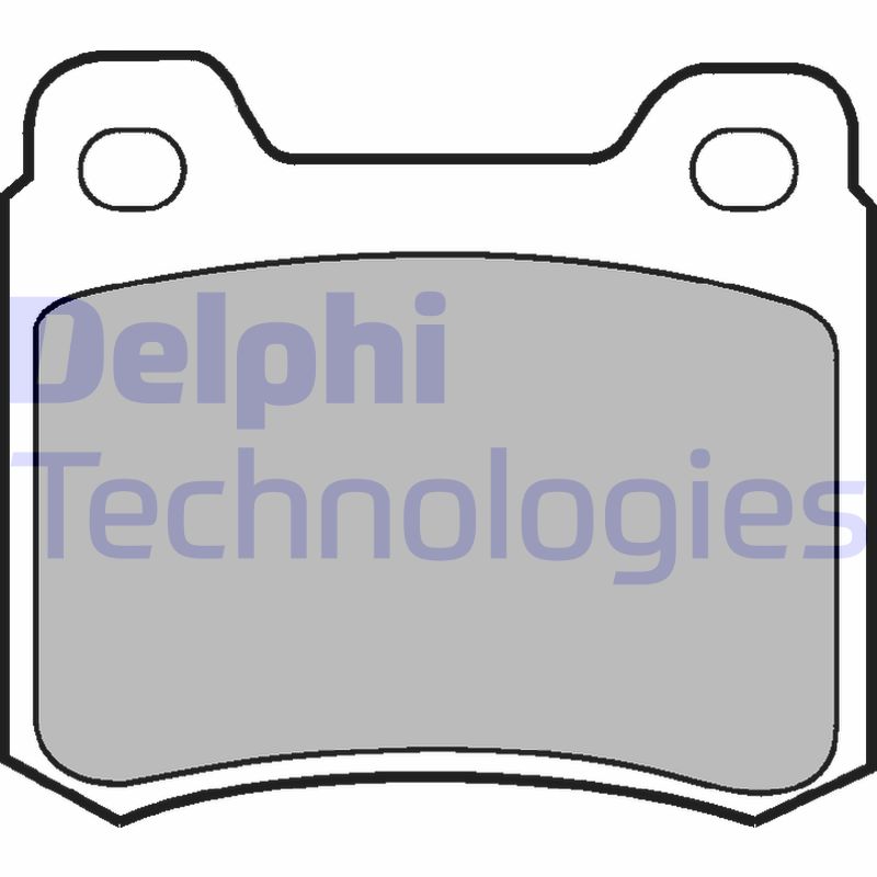 Remblokset Delphi Diesel LP440