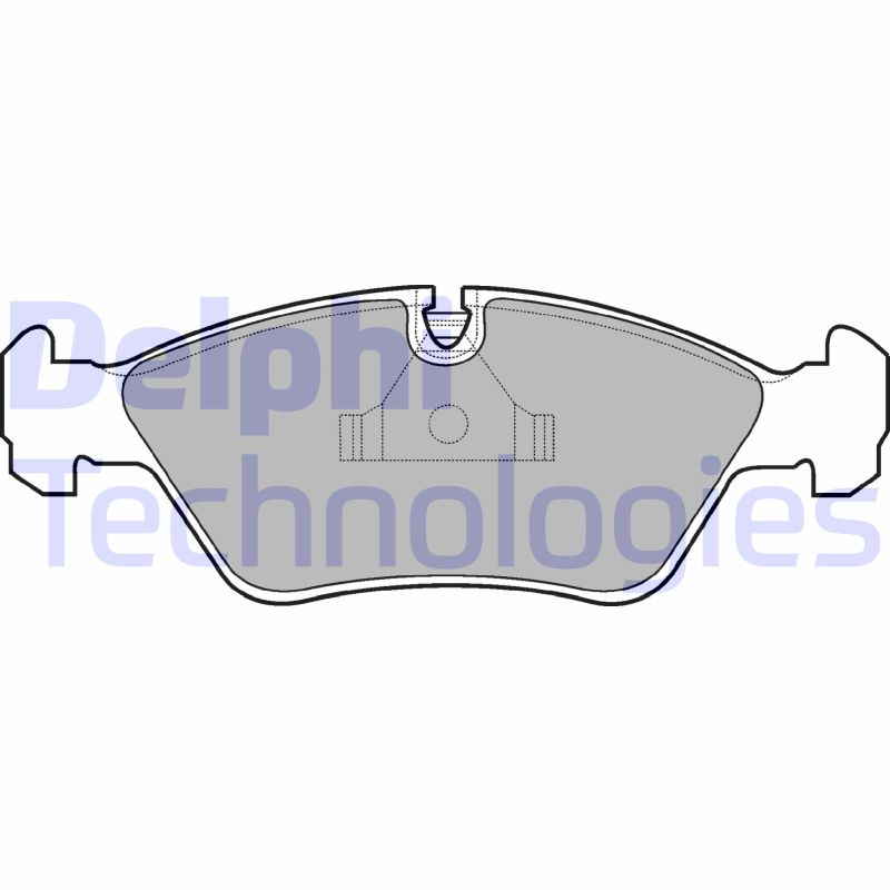 Remblokset Delphi Diesel LP441