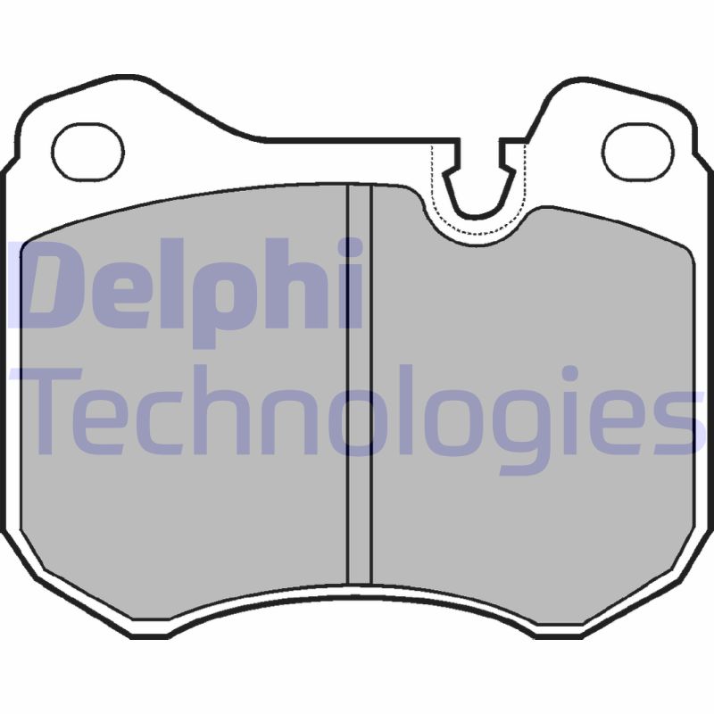 Remblokset Delphi Diesel LP446