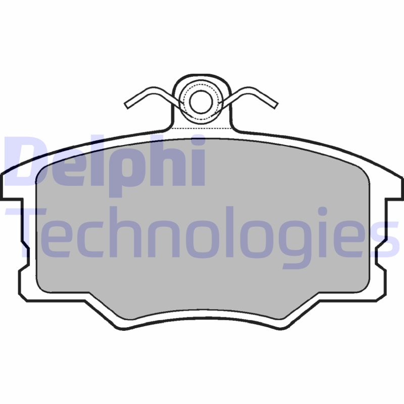 Remblokset Delphi Diesel LP453