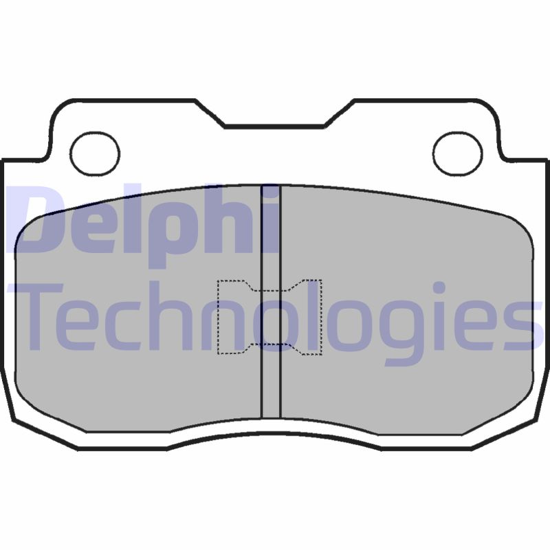 Remblokset Delphi Diesel LP463