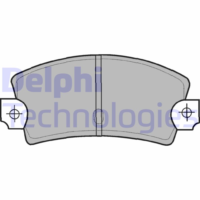 Remblokset Delphi Diesel LP464