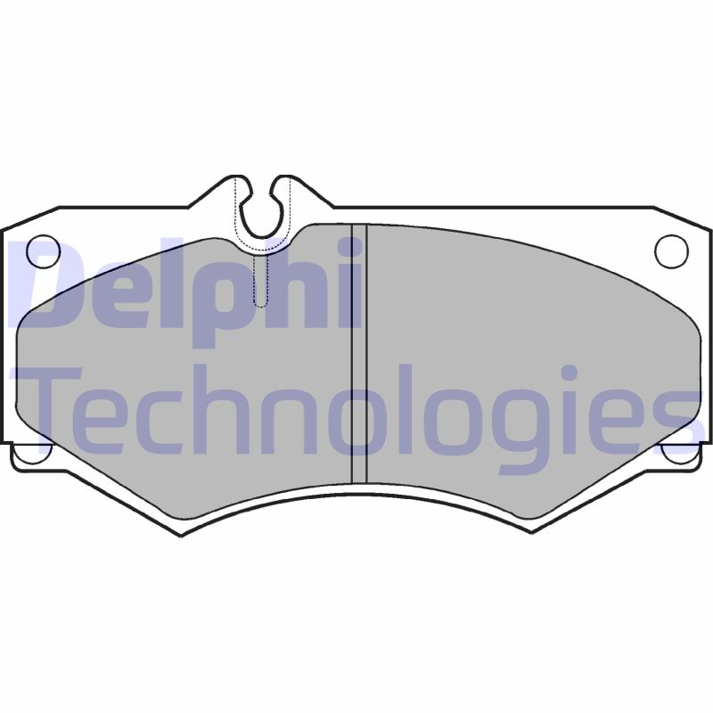 Remblokset Delphi Diesel LP468