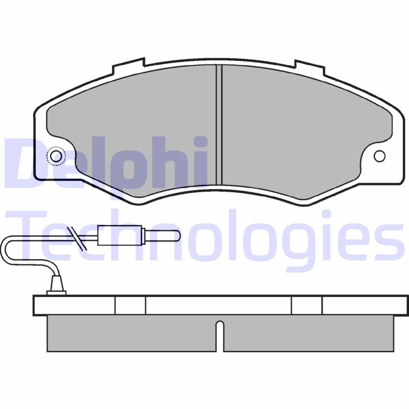 Remblokset Delphi Diesel LP489