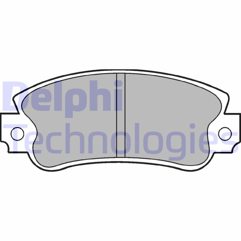 Remblokset Delphi Diesel LP509