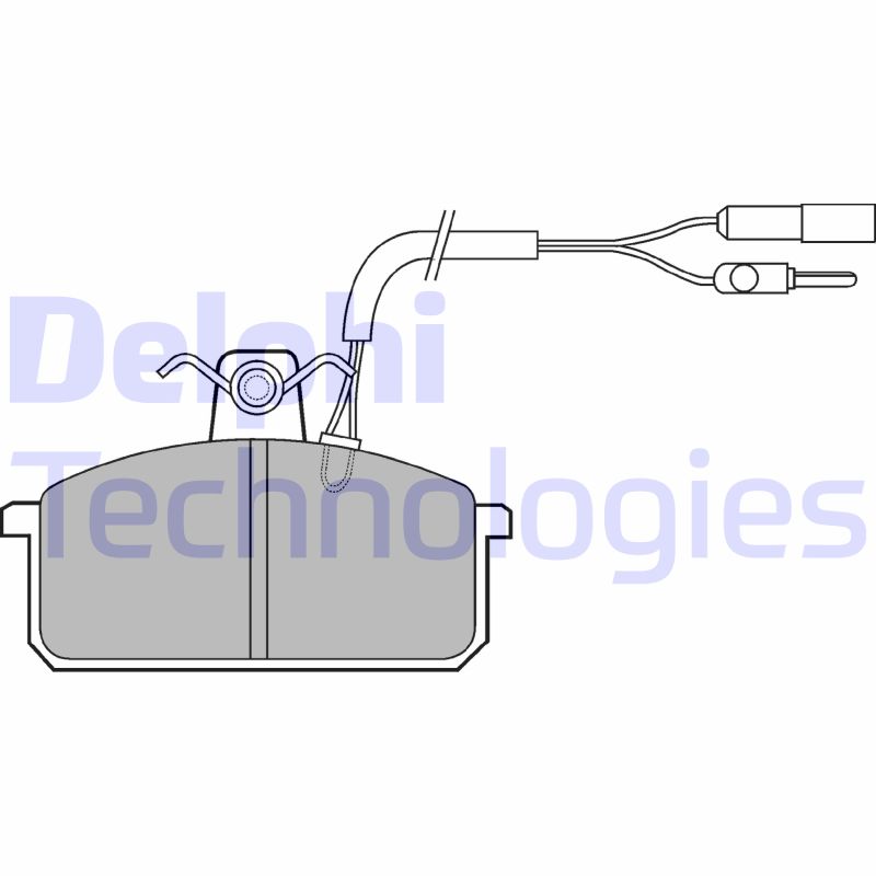 Remblokset Delphi Diesel LP517