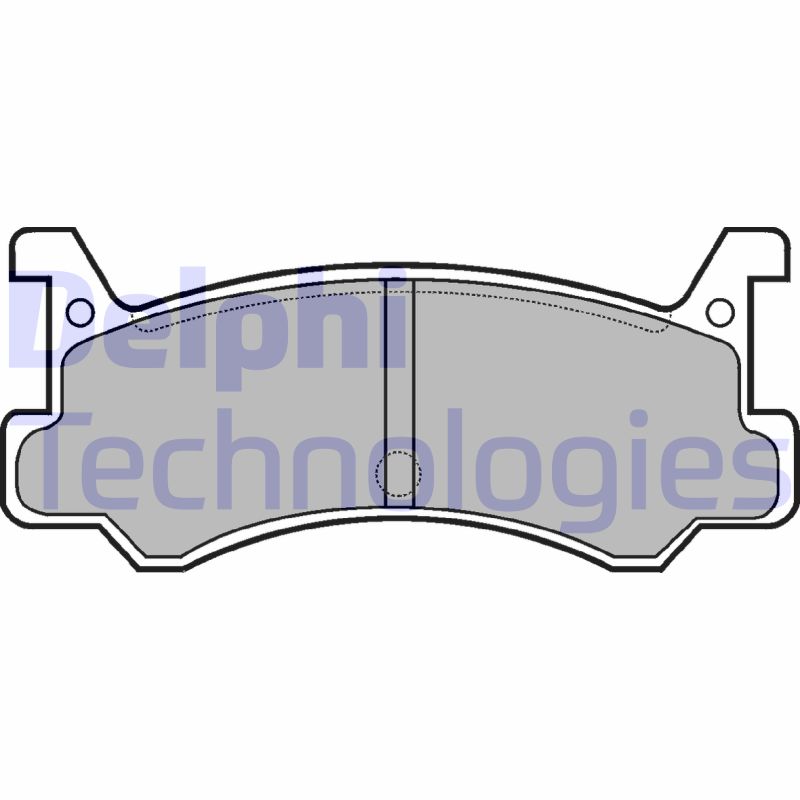 Remblokset Delphi Diesel LP521