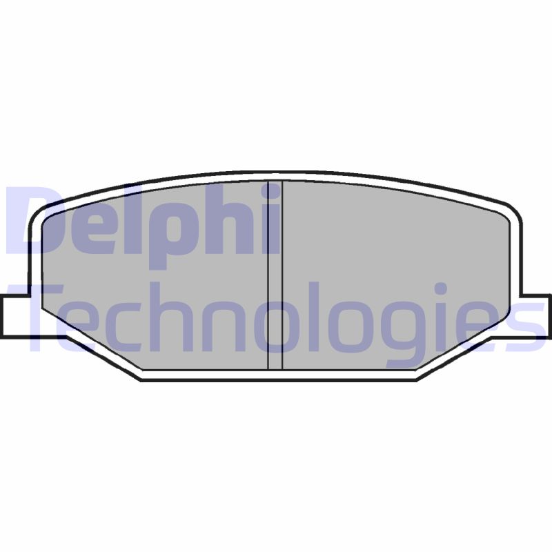 Remblokset Delphi Diesel LP527