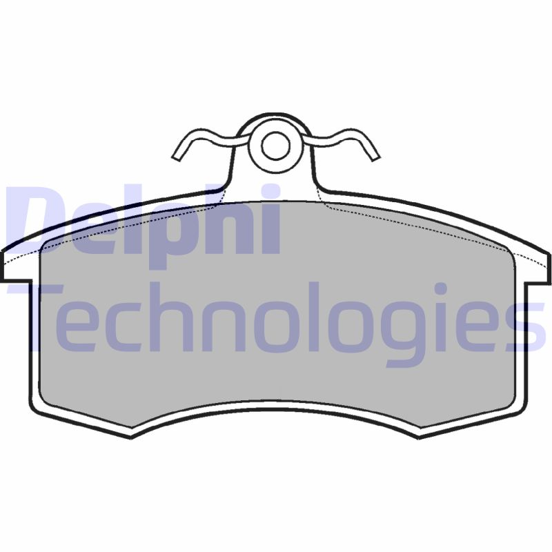 Remblokset Delphi Diesel LP551