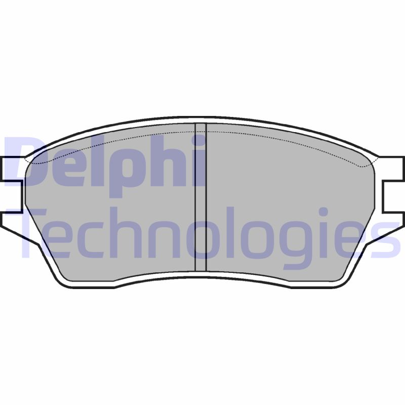 Remblokset Delphi Diesel LP561