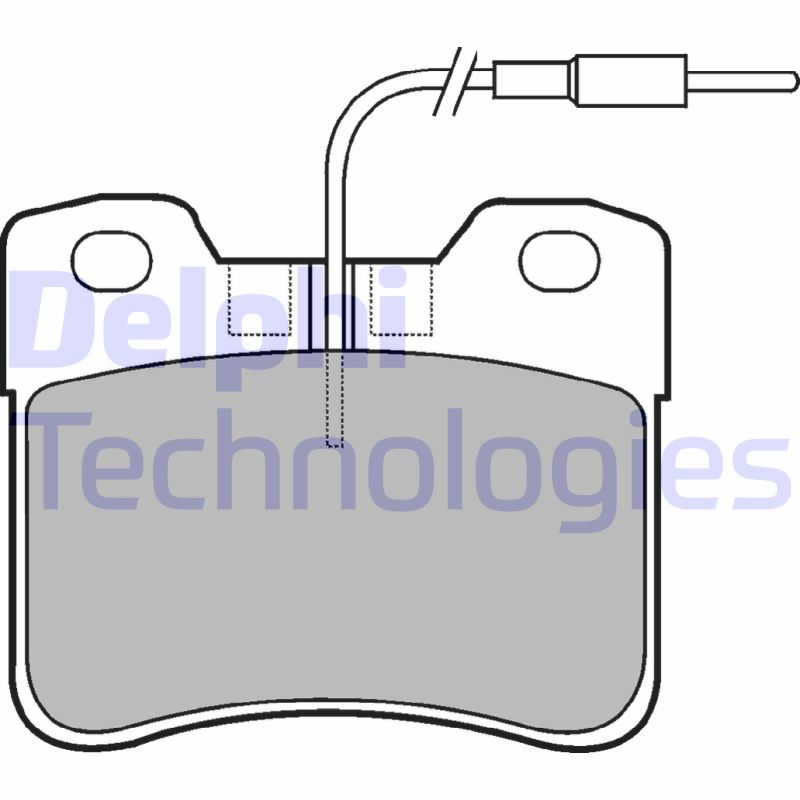 Remblokset Delphi Diesel LP563