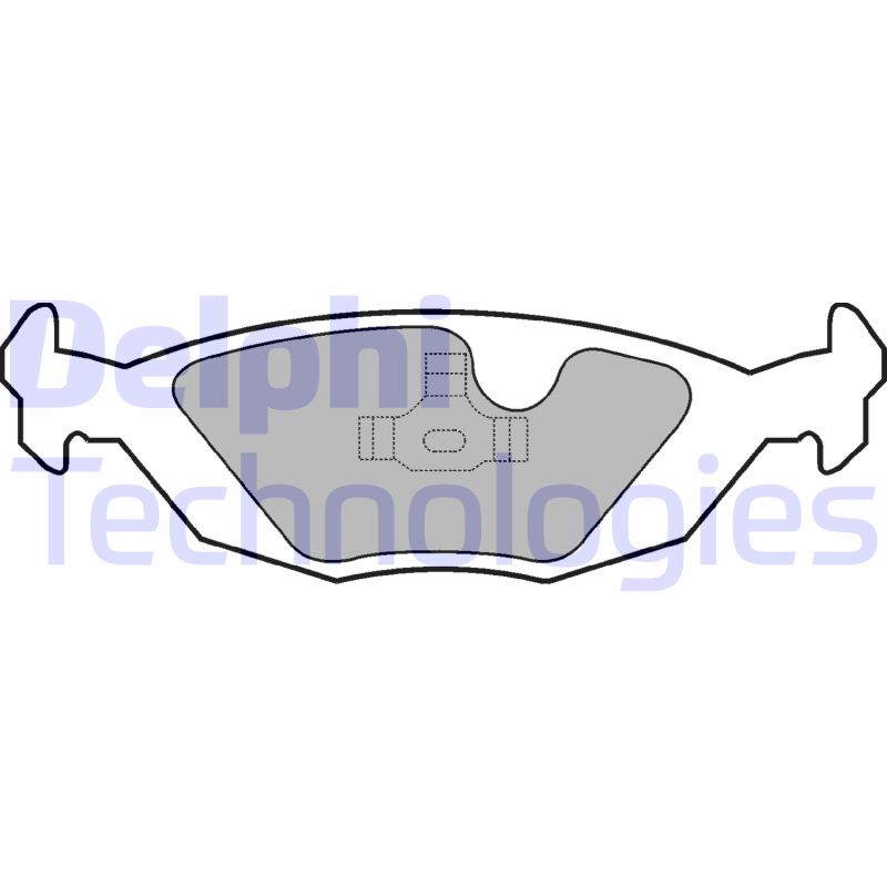 Remblokset Delphi Diesel LP573