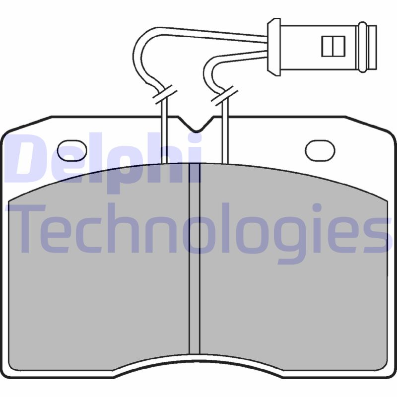 Remblokset Delphi Diesel LP580