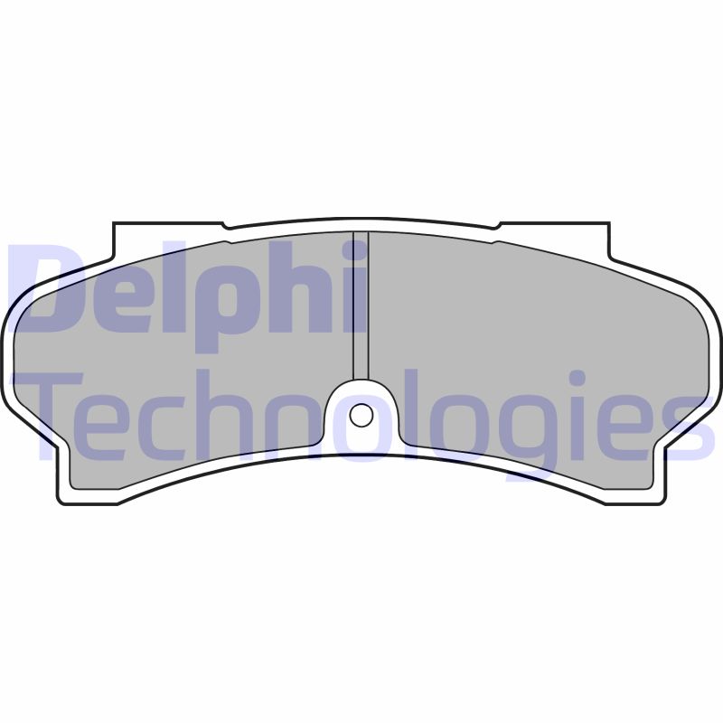 Remblokset Delphi Diesel LP588