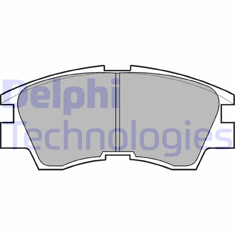 Remblokset Delphi Diesel LP633