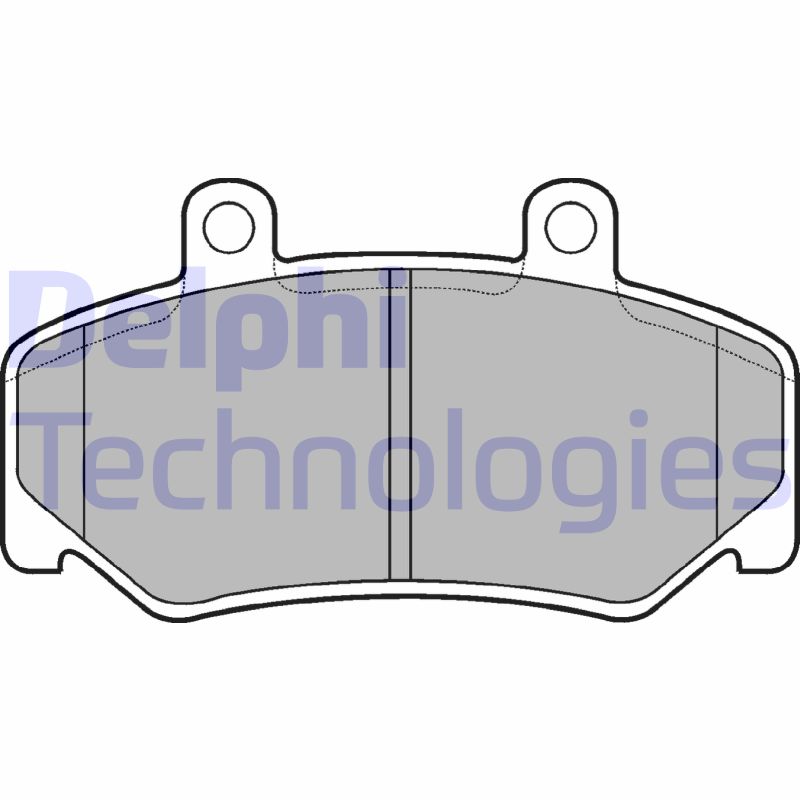 Remblokset Delphi Diesel LP643