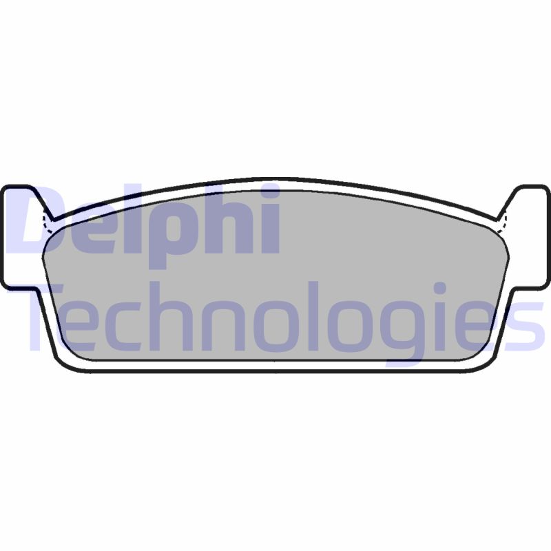 Remblokset Delphi Diesel LP646