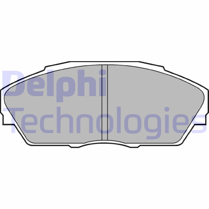 Remblokset Delphi Diesel LP665