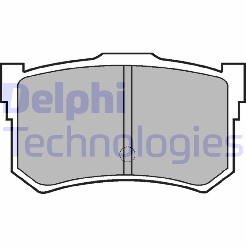 Remblokset Delphi Diesel LP678