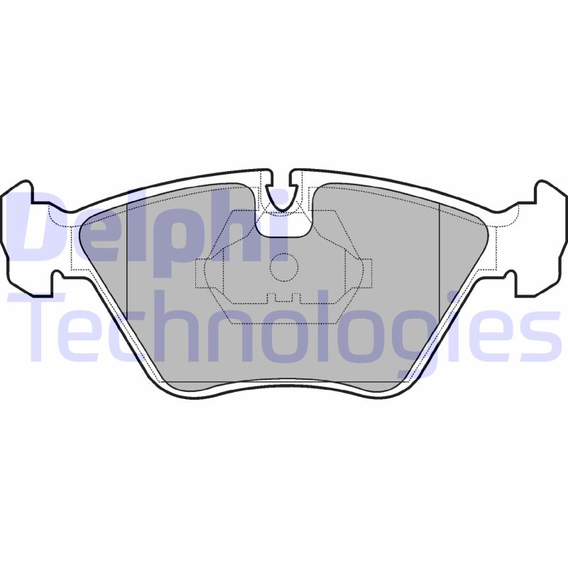 Remblokset Delphi Diesel LP705