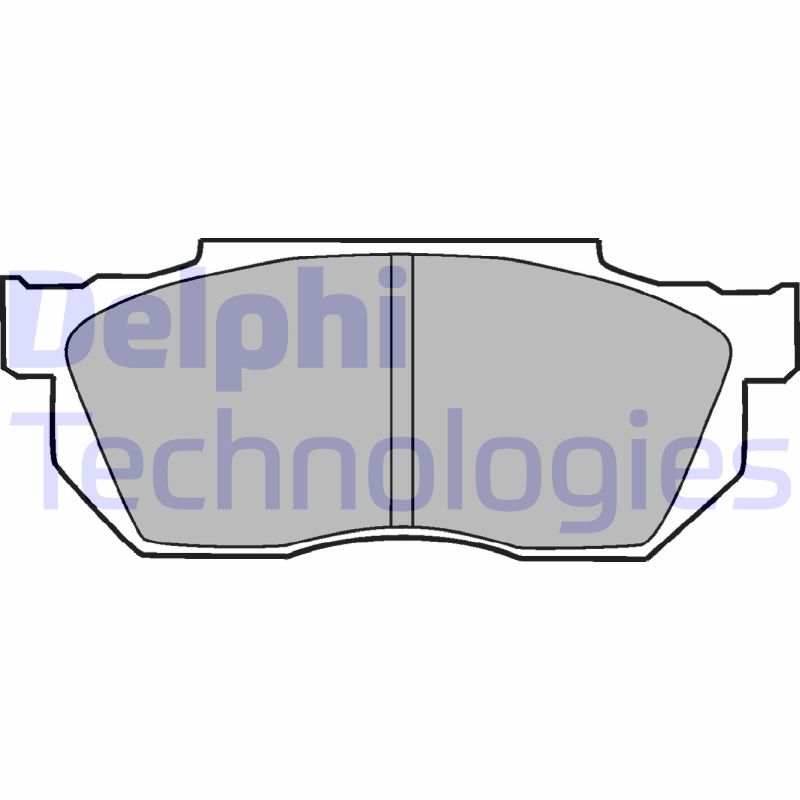 Remblokset Delphi Diesel LP720